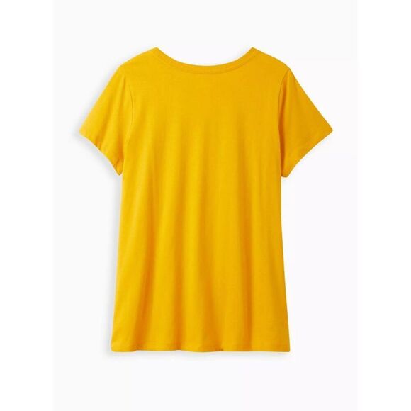 NWT Torrid Size 1 Jungle Book Tee Golden Yellow Disney Graphic Plus Size T-Shirt - Picture 4 of 9